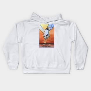 Lovers Tarot Card Kids Hoodie